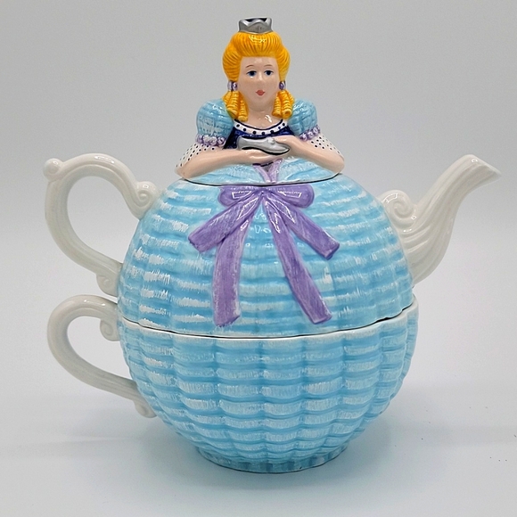 Department 56 Other - Dept 56 Retired Cinderella Storybook Tea Pot Cup Set